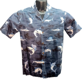 Marlin and Sportsfishing Hawaiian Shirt by Pacific Legend